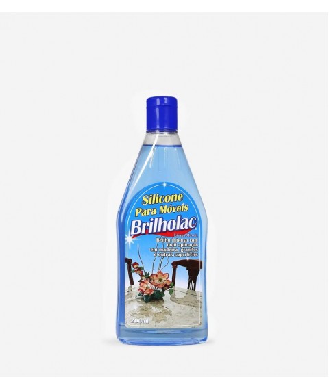 Silicone liquido p/moveis 200 ml Brilholac 2614