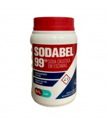 Soda caustica  p/ fazer sabão 1 kg pote Bel