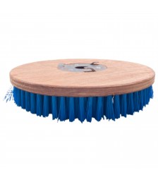 Suporte p/enceradeira ESCOVA CERDAS AZUL 350mm