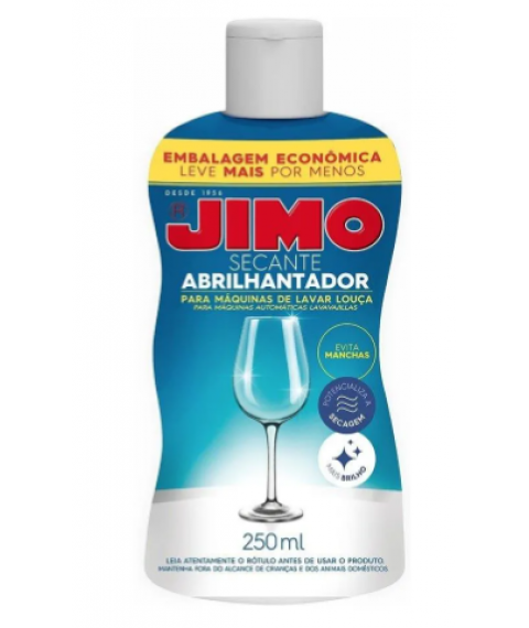 Secante p/lava louca JIMO abrilhantador 250 ml 19911