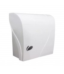 Toalheiro plástico branco AG+ Biovisium