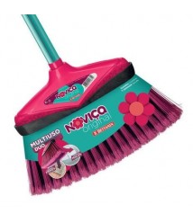 Vassoura de nylon c/ cabo Noviça Original Bettanin