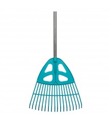 Vassoura p/jardim plastica rastel Multilar 50046