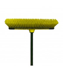 Vassourao nylon 40 cm amarelo ODERICH c/cabo 1,40 mt 3812