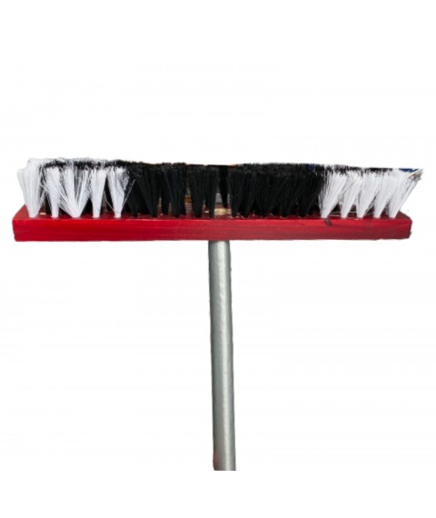 Vassourão nylon preto e branco 40 cm c/cabo Goulart