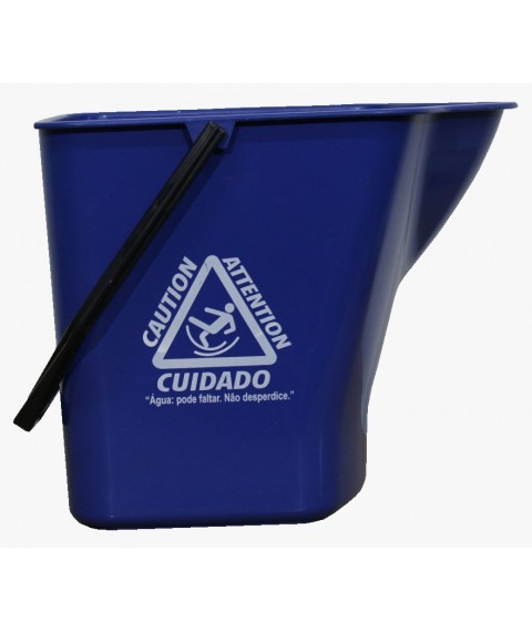 Balde 16 lt SANCHES plastico quadrado com bico 888