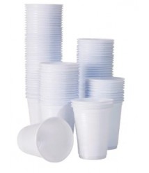 Copo descartável água 180 ml cx c/2500 und Bluforte