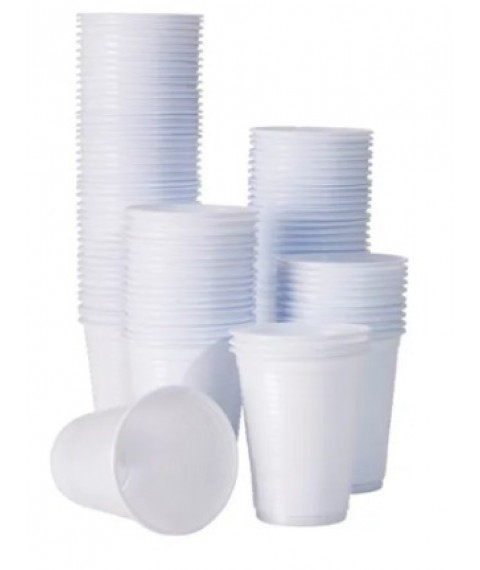 Copo descartável água 180 ml cx c/2500 und Bluforte