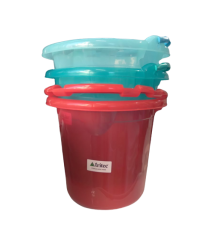 Balde translúcido colorido 9 lts Tritec