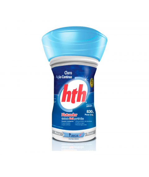 PISCINA - Clorador flutuador (margarida) pequeno 830g HTH