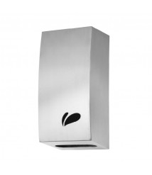 Porta papel higiênico inox escovado Noble cai cai Biovisium