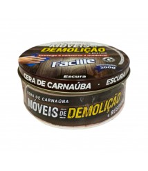 Cêra em pasta p/moveis de demolição escura 200 gr Facille