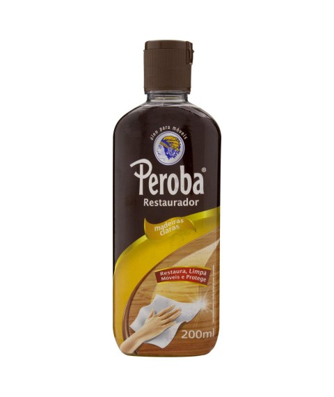 Óleo moveis restaurador madeiras claras 200 ml Peroba
