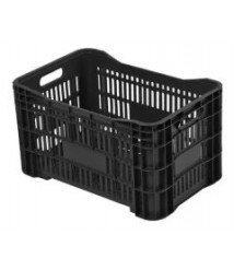 Caixa plastica de verduras preta 