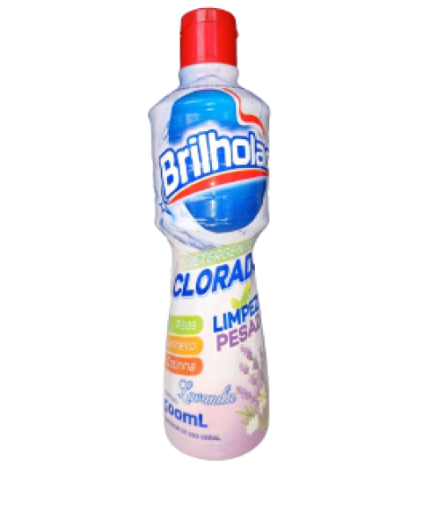 Detergente clorado squeze 500 ml Brilholac