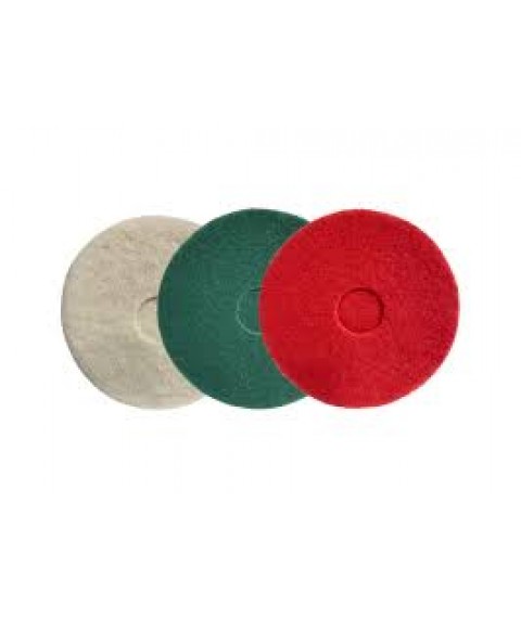 Disco 350 mm BRANCA p/ limpeza polidor importado Limber 