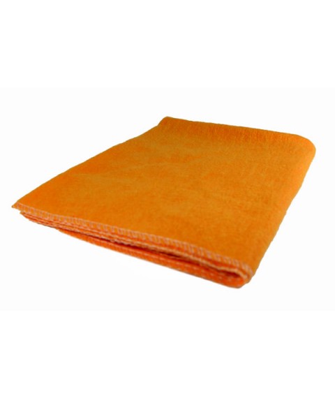 Flanela 39x59 laranja p/ limpeza Brulimp 99