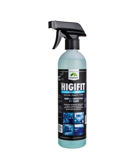 Higienizador sanitizante gatilho 500 ml Higifit Maxbio
