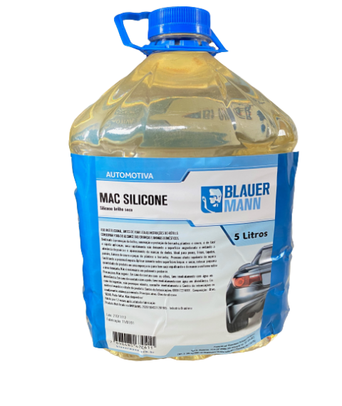 Silicone liquido Mac silicone 5 lt uso externo c/solvente Blauermann