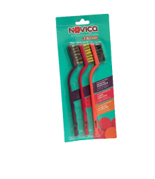 Escova de aço c/cabo limpeza pesada c/3und BT275 Bettanin