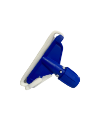 Garra euro plástico azul do mop úmido Bralimpia