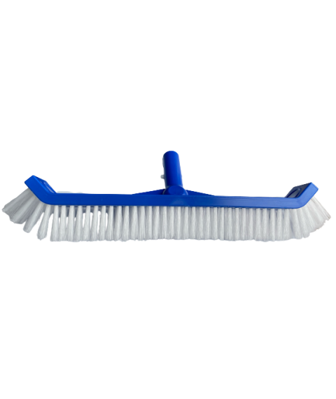 PISCINA - escova para piscina nylon curva 45 cm Brustec
