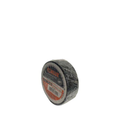 Fita isolante 10 mt x 19 mm preto Foxlux