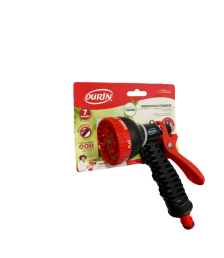 Esguicho mangueira plástico 7jatos hidropistola Durin