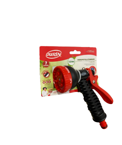 Esguicho mangueira plástico 7jatos hidropistola Durin