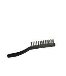 Escova de aço c/ cabo plástico