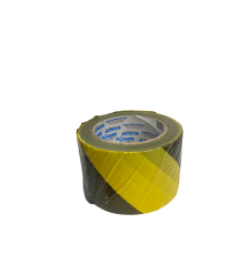 Fita zebrada p/segurança 200 mt x 7 cm