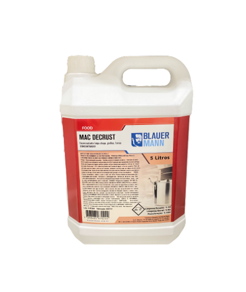 Desengordurante 5lt 1x40 lt cozinha Mac Decrust Blauermann