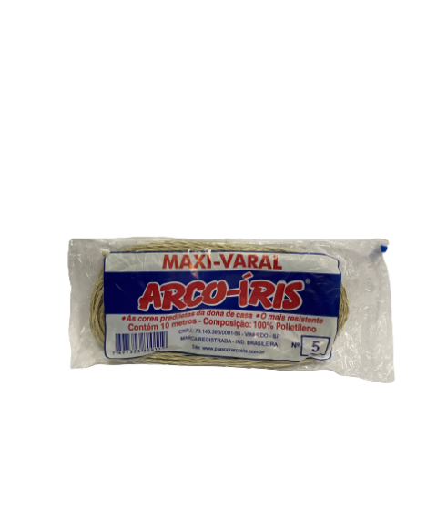 Corda de varal de nylon 10mt nº 5