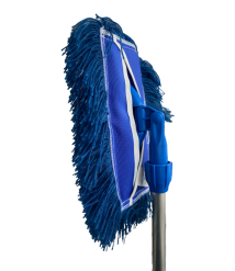 Conj. mop seco 40 cm algodao eletrostatico euro Bralimpia