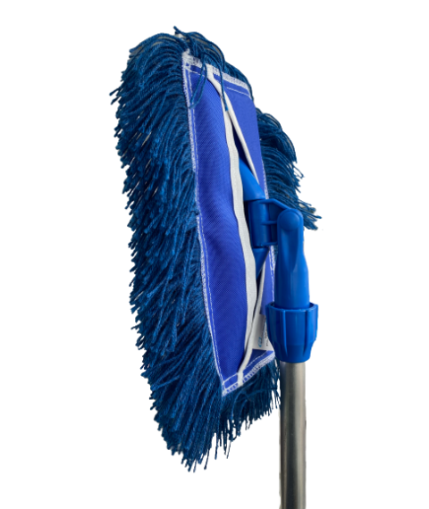 Conj. mop seco 40 cm algodao eletrostatico euro Bralimpia