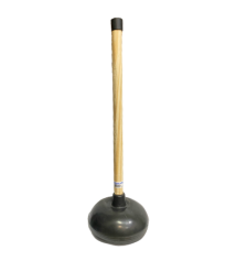 Desentupidor de WC c/ cabo de madeira Perovinha