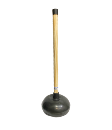 Desentupidor de WC c/ cabo de madeira Perovinha