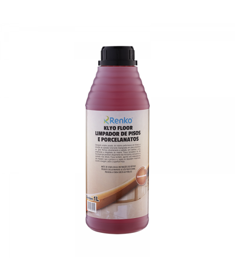 Limpador porcelanato piso limpeza pesada 1lt Klyo Floor Renko