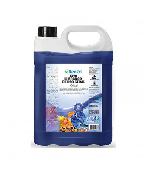 Desinfetante Mirax Cristal alta diluição 1x200 lt 5 lt  Renko