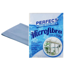 Pano microfibra 40x40 VIDRO azul Perfect 380073