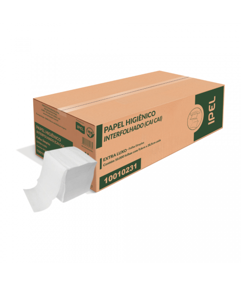 Papel higiênico Cai Cai simples c/8000 Und. HPPEL