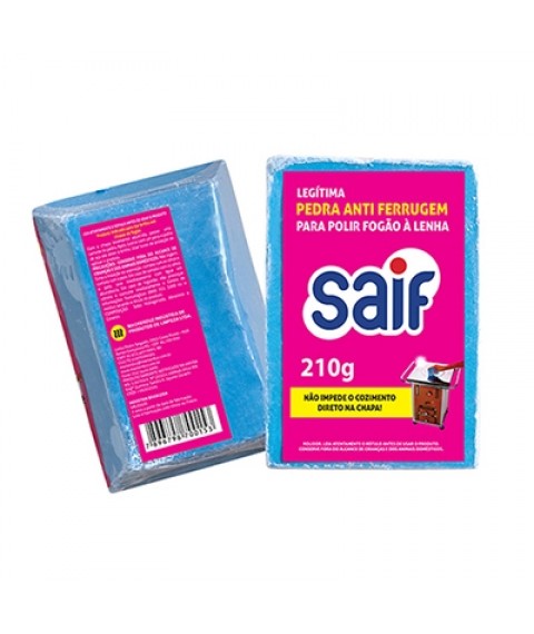Pedra p/polir fogao a lenha 210 gr Saif C153