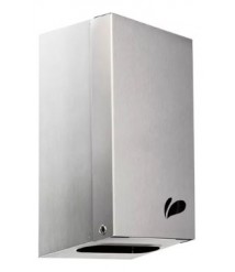 Porta papel hig. cai cai inox escovado QUADRADO Biovisium 5489