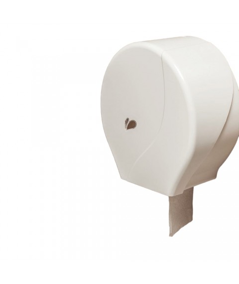 Porta papel higiênico rolão AG+ branco Biovisium