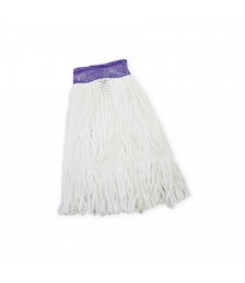 Refil mop umido industrial 320 azul COM cinta Bralimpia MVRL