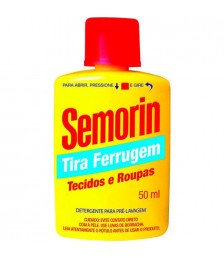 Tira mancha ferrugem 50 ml Semorin