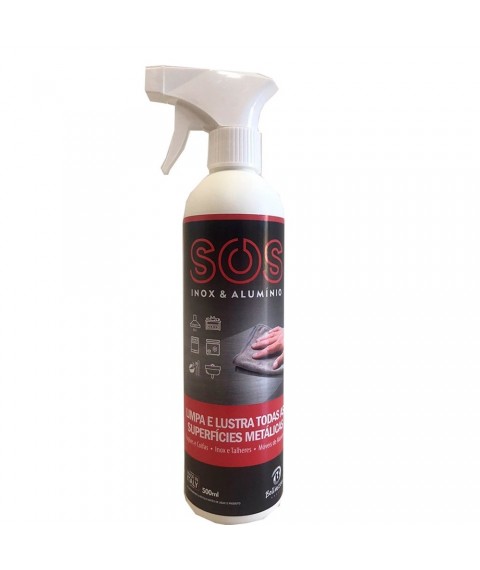 Limpa inox e alumínio SOS gatilho 500 ml Bellinzoni