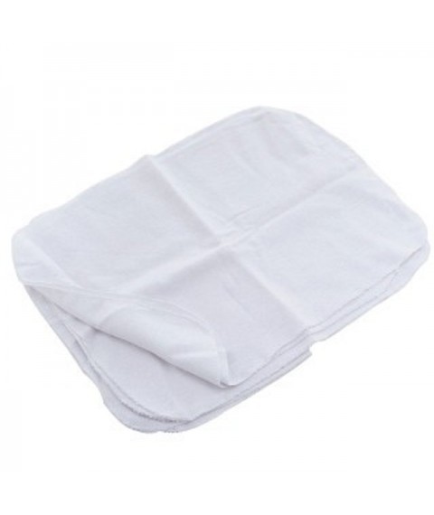 Flanela 39x59 branca p/ limpeza Brulimp 102
