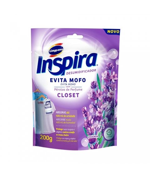 Anti mofo CLOSET LAVANDA sache 200 gr Limpano 