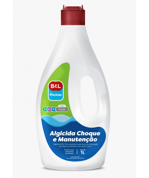 PISCINA - Algicida choque/manutenção 1 lt BEL LAR